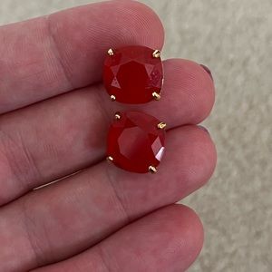 Kate Spade Red Studs